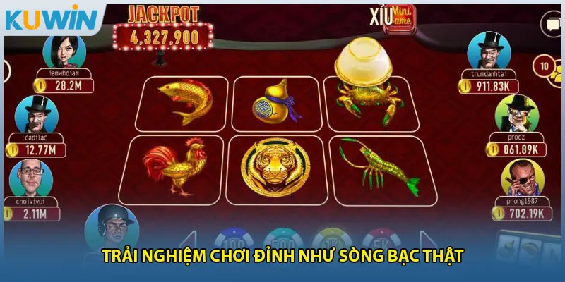 Trải nghiệm chơi đỉnh như sòng bạc thật